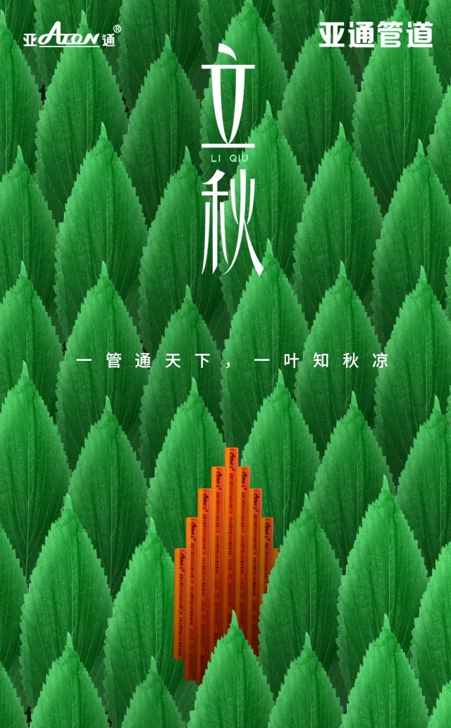 立秋 | 一管通天下， 一葉知秋涼
